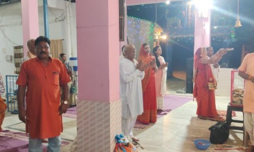 कछार के शिव मंदिर में धूमधाम से मनाया जा रहा है चैत्र नवरात्र…