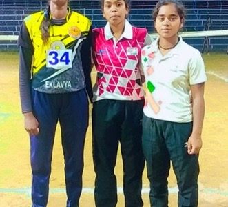 23 वीं यूथ नेशनल वॉलीबाल प्रतियोगिता में जिले की बालिका खिलाड़ी चंद्रवती राजवाडे, अमिशा राजवाडे व अनुष्का का चयन….