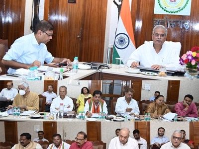 मुख्यमंत्री भूपेश बघेल की अध्यक्षता में आयोजित मंत्रिपरिषद की बैठक में निम्नानुसार महत्वपूर्ण निर्णय लिए गए……
