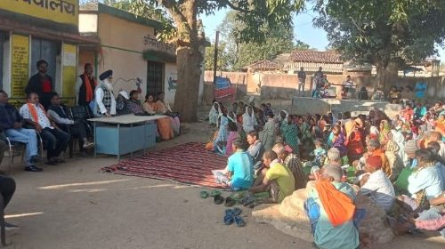 मोर आवास मोर अधिकार कार्यक्रम के अंतिम कार्यक्रम ग्राम बहनाटाँगर में सम्पन हुवा…