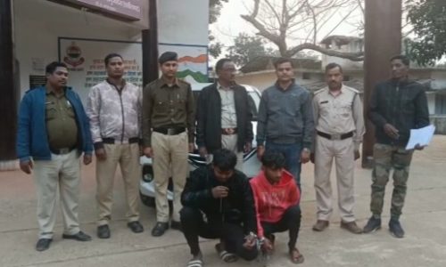 कार चोरी करने वाले दो आरोपी पुलिस की गिरफ्त में, वाड्रफनगर चौकी पुलिस की कार्यवाही….