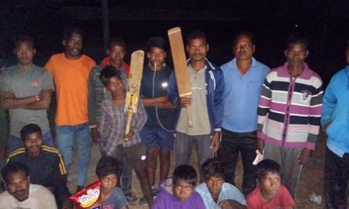 ग्राम कटंगजोर में गणतंत्र दिवस के अवसर पर ग्रामवासियों द्वारा क्रिकेट खेल का आनंद लिया गया…..