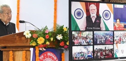 प्रधानमंत्री नरेन्द्र मोदी ने 508 रेलवे स्टेशनों के पुनर्विकास कार्यों का किया वर्चुअल शिलान्यास, राज्यपाल विश्व भूषण हरिचंदन शिलान्यास कार्यक्रम में हुए शामिल…..