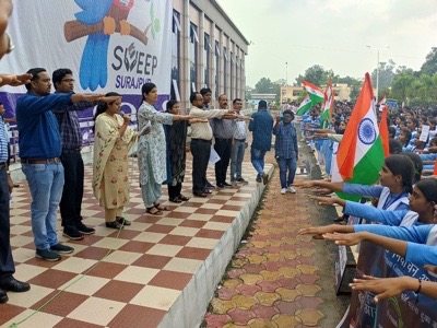 जिले के 1500 विद्यार्थियों ने मतदाता जागरूकता के लिए शहर में निकली विशाल रैली…