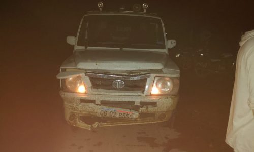 सरकारि वाहन ने निजी वाहन को ठोका उप पुलिस अधीक्षक ने पुलिस पार्टी की रवाना….