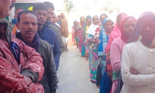 सूरजपुर जिले में मतदान में पकड़ी रफ्तार 3:00 बजे तक 62% लोग कर चुके मतदान……