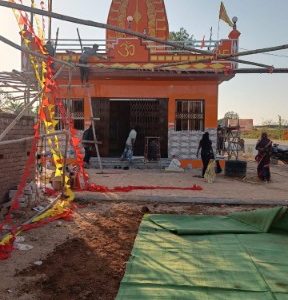कछार में सार्वजनिक हनुमान मंदिर बन कर तैयार 10 फरवरी से 14 फरवरी तक प्राण प्रतिष्ठा समारोह….